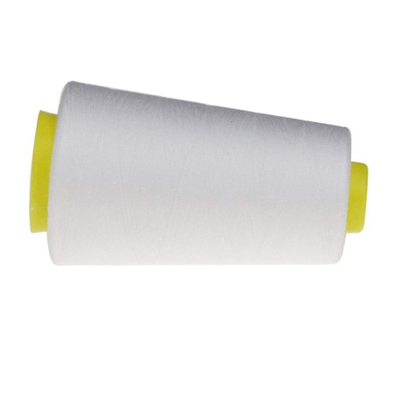 LNKA White Sewing Thread Cones(4 Pack of 3000 Yards Each), All Purpose Polyester Thread Spools for Sewing/Serger Machines, Overlock, Quilting, Hand Embroidery - Image 3